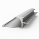 Profil J NLB, aluminiu anodizat mat, 3 m