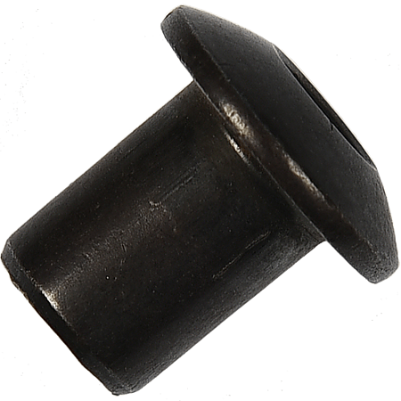 Piulita infundata rotunda, otel zincat negru, D: 15, M6 x 12 mm