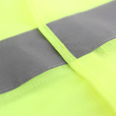 Vesta reflectorizanta, poliester, galben-neon, marimea 3 XL