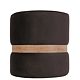 Taburet Ring, inel stejar, stofa maro H48, rotund, 38 x 38 x 40 cm Taburet Ring, inel stejar, stofa maro H48, rotund, 38 x 38 x 40 cm