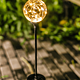 Lampa solara cu LED Stake Light, de gradina, 20 x microLED D9H76, lumina calda, 76 cm
