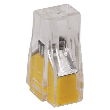 Clema de montaj cu pasta IEK, 0.75 - 2.5 mmp, galben, 1 conexiune, 4 bucati Clema de montaj cu pasta IEK, 0.75 - 2.5 mmp, galben, 1 conexiune, 4 bucati
