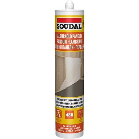 Adeziv pentru montaj Soudal 48A, 280 ml