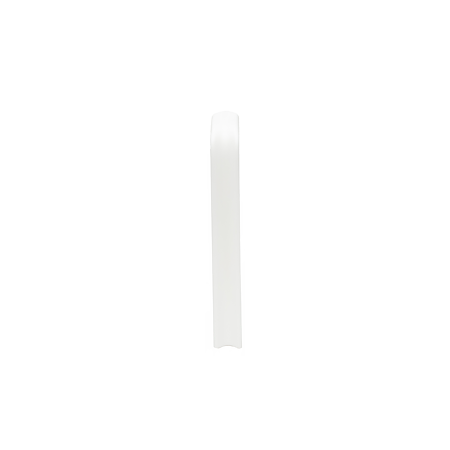 Set colt interior plinta parchet Set, alb, MDF, 60 x 19 mm, 4 bucati/set