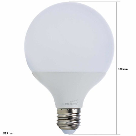 Bec Led Lohuis G-95 E27 15 W