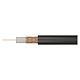 Cablu coaxial Emos RG95BU, 1 conductor, diametru 0.59 mm, negru, 100 m/colac