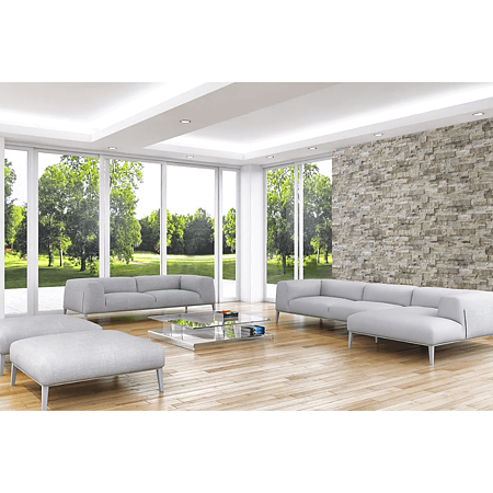 Piatra decorativa Modulo Charme, gri/bej, interior/exterior