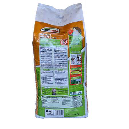Ingrasamant pentru gazon all-in-one DCM, 10 kg