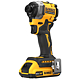 Masina de insurubat cu percutie DeWalt DCF850D2T-QW, 18 V XR, 2 x 2 Ah, prindere hexagonala, 3800 bpm Masina de insurubat cu percutie DeWalt DCF850D2T-QW, 18 V XR, 2 x 2 Ah, prindere hexagonala, 3800 bpm