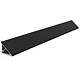 Profil inaltator pentru blat bucatarie, plastic cu folie HG, negru, 4 m