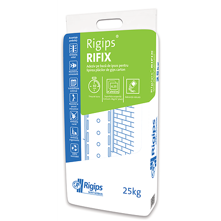 Adeziv pentru placi de gips - carton Rigips Rifix, 25 kg