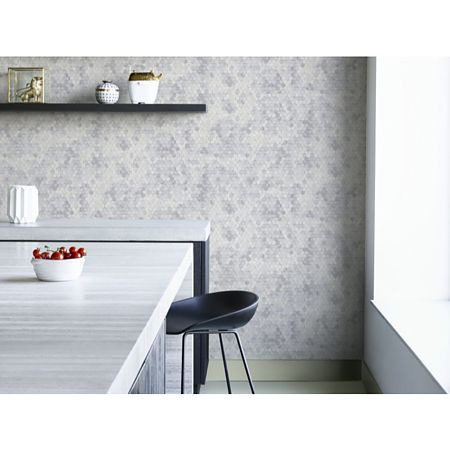 Tapet vinil Dimensions 219580, gri, model geometric, 10 x 0.53 m