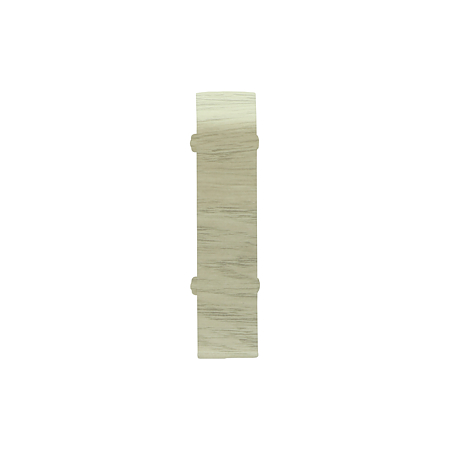 Set element de imbinare plinta parchet, stejar Rene, PVC,  80 x 22 mm, 2 bucati/set