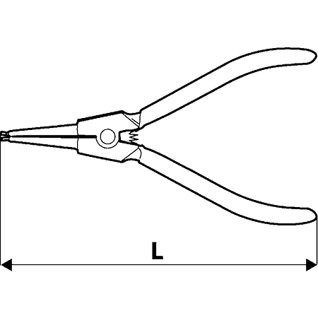 Cleste pentru siguranta D306m 180 mm