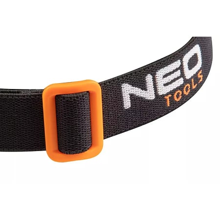 Lanterna frontala reincarcabila Neo Tools 99-069 Led COB, 3 W, 180 lm, 4 moduri iluminare, cablu USB