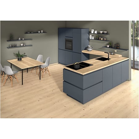 Parchet laminat 10 mm Egger NatureSense Aqua Stejar Cadiz Natur EL2136, nuanta medie, clasa de trafic 33, Aqua CLIC it! , 2050 x 246 mm