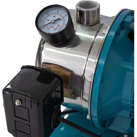 Hidrofor cu pompa autoamorsanta Wasserkonig WKXE8-44/19H, inox, 900 W, 8 m, vas de expansiune 19 l, debit 50 l/min