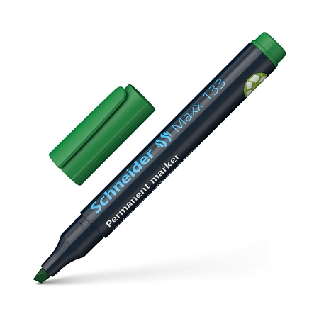 Marker cu vopsea Schneider 133, 1-5 mm, verde