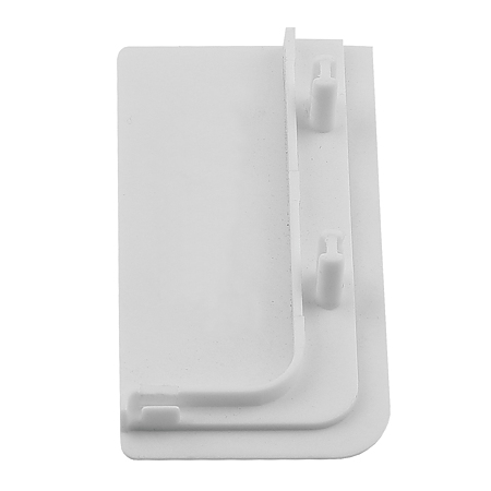 Terminatie stanga pentru Profil aluminiu LB (tip Gola) - L, plastic, alb