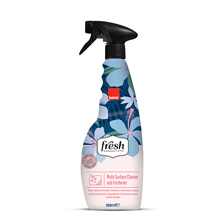 Solutie pentru curatarea si improspatarea baii Sano Fresh Home Bathroom Cleaner & Refreshener 500 ml