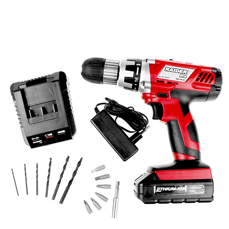 Masina de gaurit si insurubat cu acumulator Li-ion, 18 V Raider RDP-CDL02