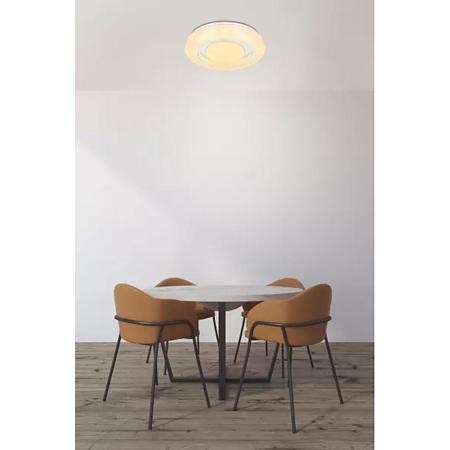 Plafoniera Globo Rada, metal, LED, 24 W, alb, 38 cm