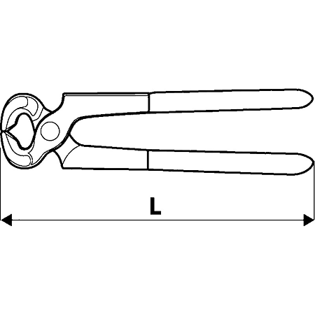 Cleste de scos cuie Topex, 180 mm