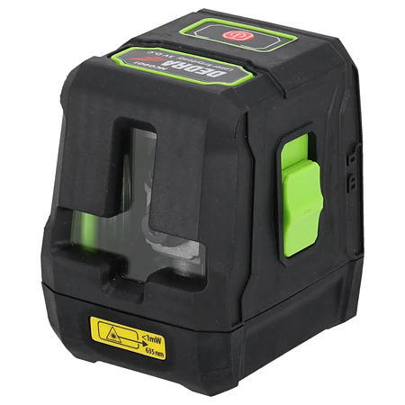 Nivela laser rosu cu linii in cruce Dedra MC0901, actiune 20 m