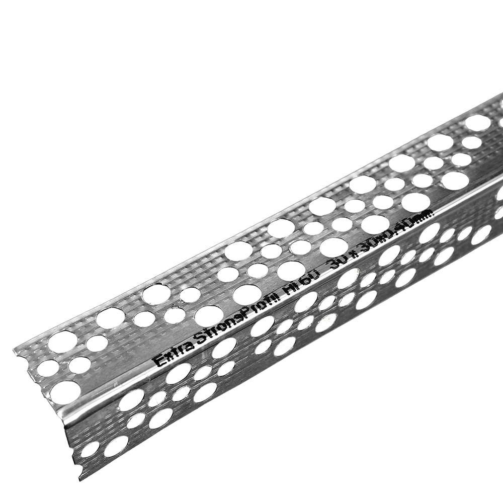 Profil de colt din aluminiu StrongProfil,30 x 30 x 3000 x 0,4 mm