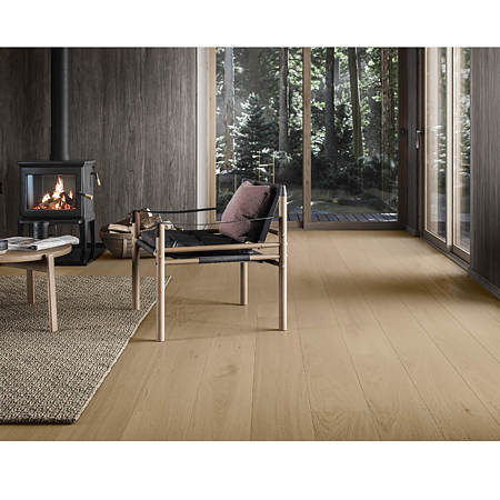 Parchet laminat furniruit 10 mm Parqwood XXL Oak Naturel Silk Berry Alloc, clasa de trafic comercial intens 33, AC5, click BestLoc X-Treme, 2200 x 210 mm