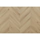 Pardoseala SPC 4,5 mm Afirmax Chevron stejar Arvada, impermeabila, nuanta medie, clasa de trafic 32, sistem imbinare clic 5G, montaj tip chevron placi A si B, 600 x 120 mm