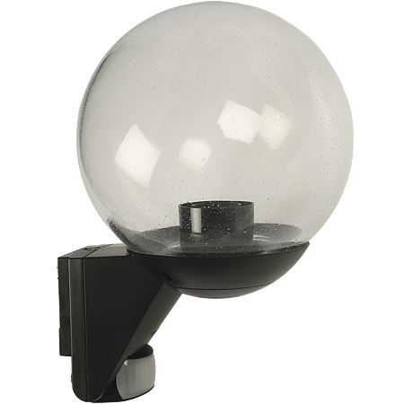 Lampa pentru exterior Steinel L585 S, senzor infrarosu cu detectie 12 m, bec E27, alba