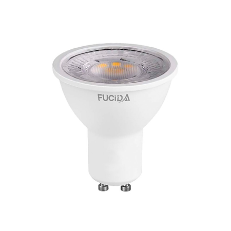Bec LED Fucida, spot, GU10, 7W, 600 lm, lumina alba rece 6500 K