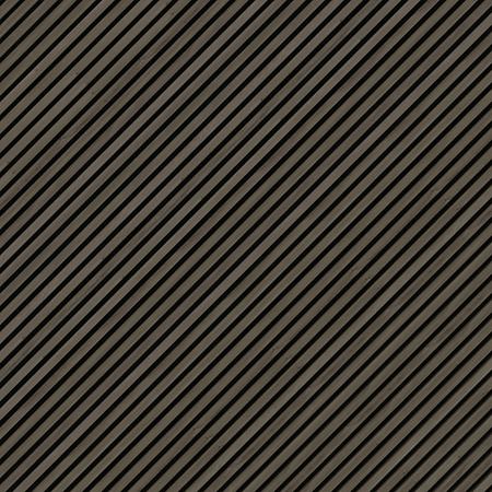 Panou decorativ Linea Acustic, 6 lamele, MDF, maro/negru, interior, 265 x 24.5 x 2.2 cm