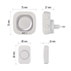 Sonerie wireless Emos P5733W, 150 m, IP44, 36 melodii