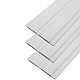 Lambriu PVC, Heloplast, alb, 3000 x 125 x 8 mm