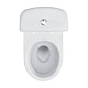 Set compact WC Cersanit, portelan, alb, 3/6 l, 62,5 x 75,5 x 37 cm 