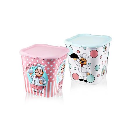 Cutie patrata pentru jucarii, plastic, 27 x 28 x 28 cm, 14 l Cutie patrata pentru jucarii, plastic, 27 x 28 x 28 cm, 14 l