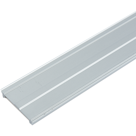 Profil rulare dublu inferior, aluminiu, rulare jos, 2 m