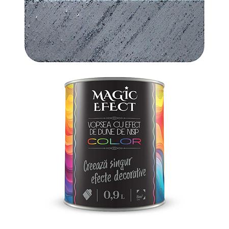 Pachet vopsea efect decorativ Magic Efect Dune Noble Gray 07, pe baza de apa, 1 + 1 gratis, pensula inclusa
