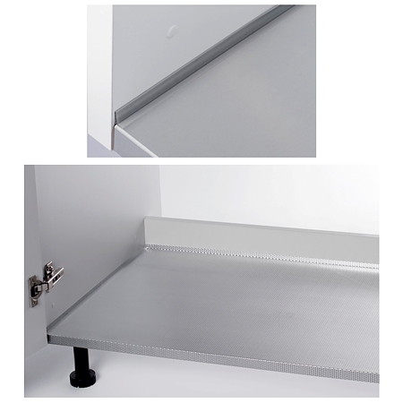 Protectie sertar/cabinet Scilm, aluminiu, 863 x 470 mm 