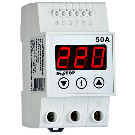 Releu de protectie curent, Digitop VP - 50A