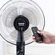 Ventilator nebulizare cu picior Taurus Airbrum 2500, 75 W, 3 trepte, rezervor 2.5 l, negru, H 126 cm