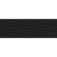 Faianta baie glazurata Carneval ZBK 62010, negru, lucios, model, 60 x 20 cm
