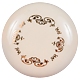 Buton antichizat bronz SABINE MLK-3, zamac si portelan, 32 mm