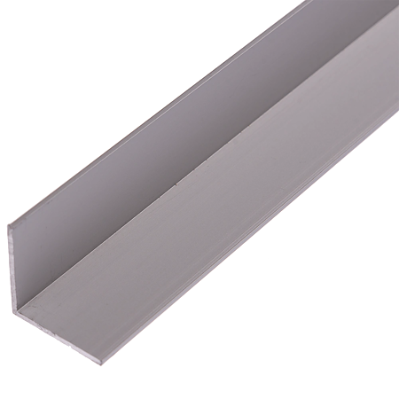 Cornier laturi egale aluminiu eloxat, 20 x 20 x 1.5 mm, L 2 m