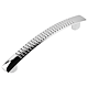 Maner-8002, aluminiu cromat, 96 mm Maner-8002, aluminiu cromat, 96 mm