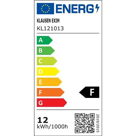 Aplica exterior Ossett, alb, 1 x LED, IP44, 12W, senzor miscare
