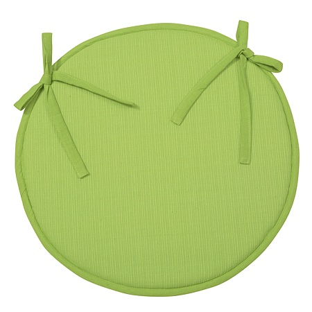 Perna pentru scaun, Passion, verde, rotunda, 40x2 cm, bumbac