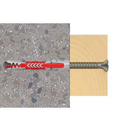 Set dibluri universale Fischer Duopower, 6 x 30 mm, 8 x 40 mm, 10 x 50 mm, 65 bucati